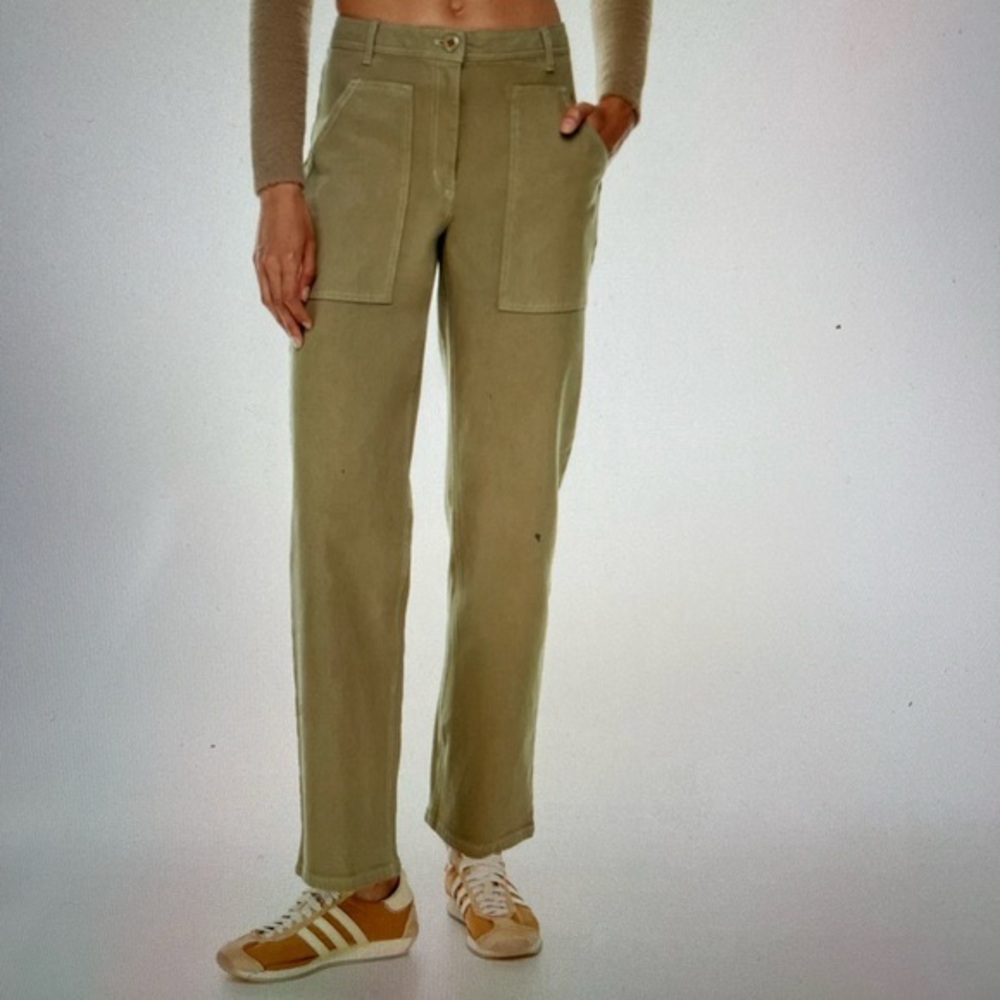 Aritzia Wilfred Free Modern Utility High Rise Straight Leg Jeans Size 0